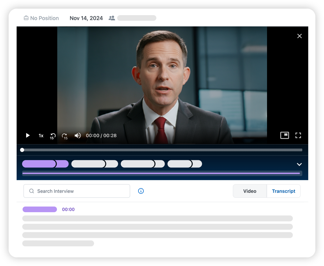 Interview Video Clips